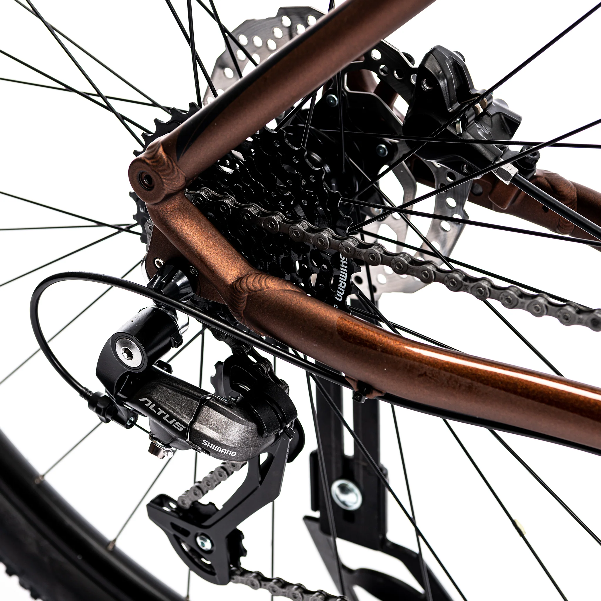 Merida Big Nine 60 X2 Hardtail Mountain Bike Matt Bronze/Black - Image 4